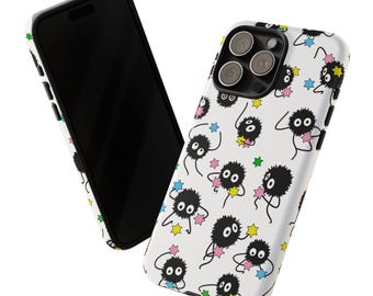 ワトソン スピリットビセーション iPhoneケース Soot Sprite iPhone Case: Spirited Away Anime Slim Design - Etsy