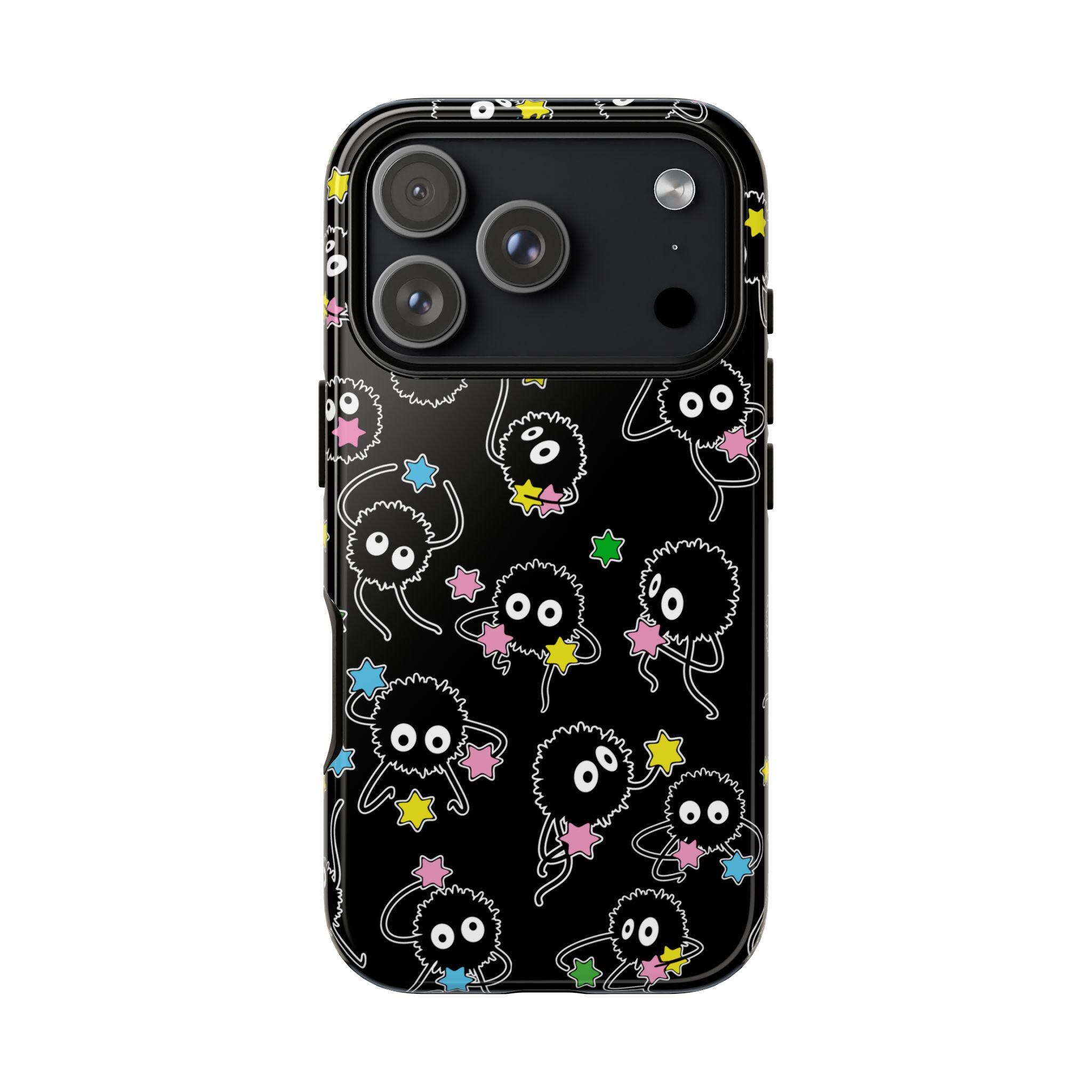 Soot Sprite iPhone Case: Spirited Away Anime, MagSafe Compatible