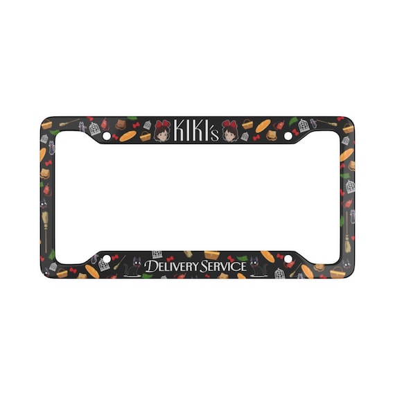 Kiki's Delivery Service Inspired Soot Sprite Cute License Plate