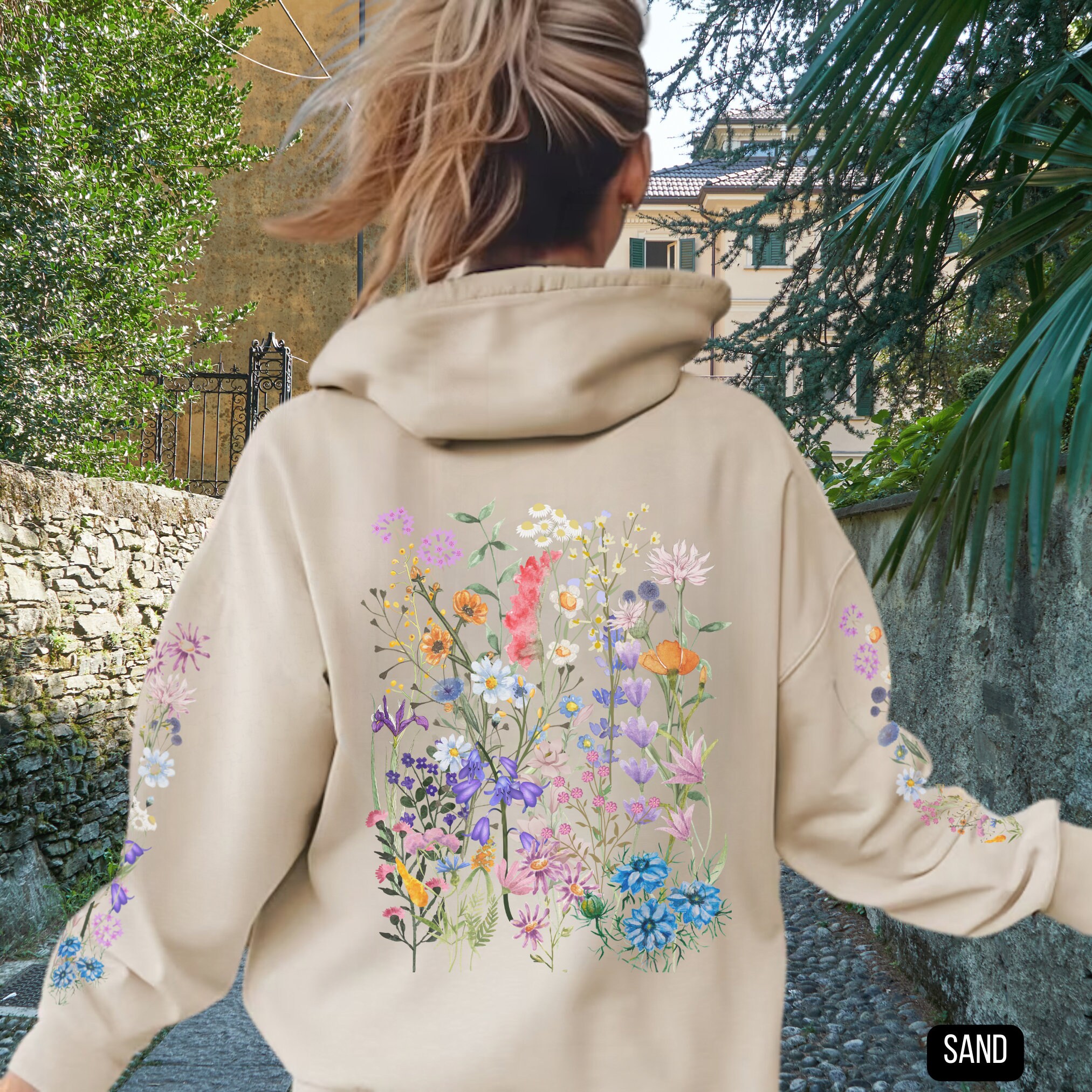 SCULPTOR Cottage Zip-Up Hoodie Flower 花柄 Cottage Zip-Up Hoodie Flower – SCULPTOR JAPAN