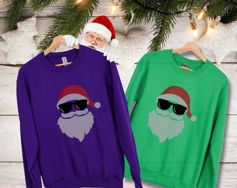 Christmas crewneck sweatshirt | Santa Sweatshirt | Unisex Heavy Blend™ Crewneck Sweatshirt