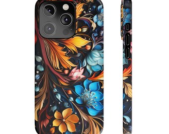Floral iPhone Case | Stylish Slim Phone Cover