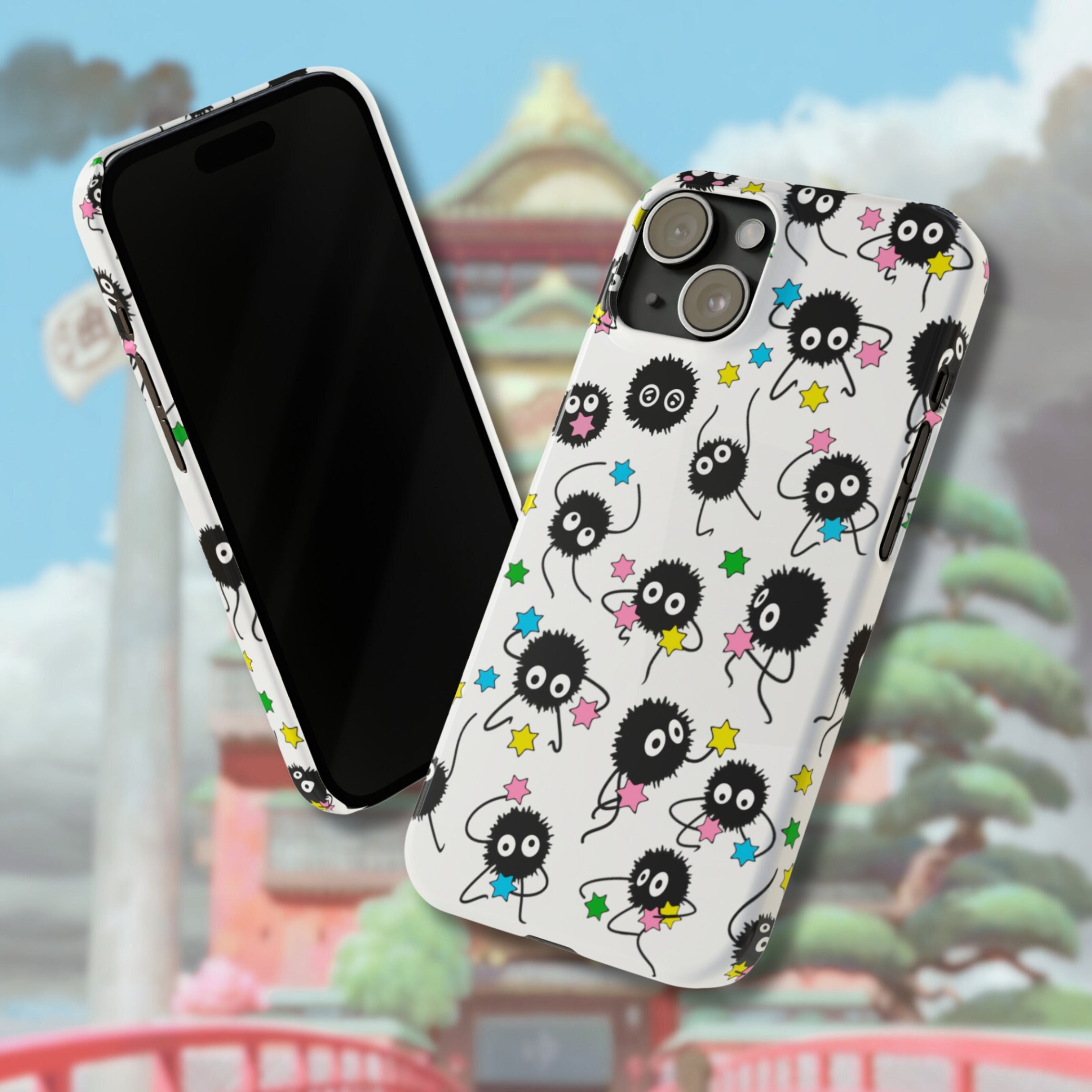 Soot Sprite iPhone Case: Spirited Away Anime Slim Design - Etsy
