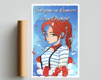 clair obscur expedition 33 Maelle Art Print
