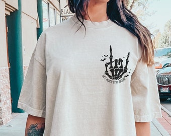Chemise à main squelette pour l'haltérophilie, t-shirt d'entraînement d'Halloween, chemise de saison Spooky, tenue de gym squelette pour la musculation, chemise Goth
