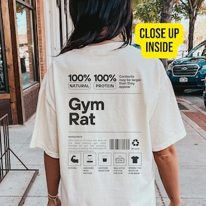 Pump Cover Gym Shirt, Gift for Gym Rat, Oversized Shirt for Workout, Bodybuilding Tee, Funny Weightlifting Shirt, Funny Gift for Girlfriend