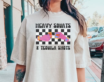 Tequila shirt gym pump cover t shirt for weightlifting shirt powerlifting gym shirt women workout clothes gym apparel gift for gym rat