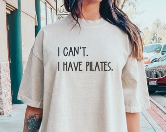 Übergroßes Pilates Shirt für Workout, Geschenk für Pilates Instruktor, lustiges Pilates T Shirt für Pilates, Pilates Tops für Lehrer Geschenk, für Sie
