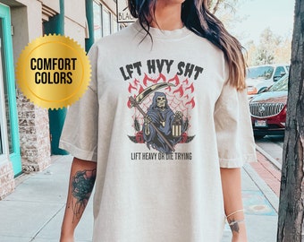 Chemise de sport avec couvre-pompe pour maman musclée, chemise surdimensionnée pour l'haltérophilie, chemise d'entraînement d'Halloween, cadeau pour rat de gymnastique, chemise couleurs confort