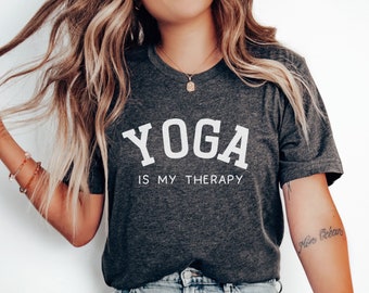Camisa de yoga, Camisa de salud mental, Regalos zen, Camiseta de meditación, Regalos de yoga, Amante del yoga, Camisa espiritual, Regalo budista, Regalo para novia