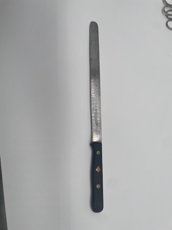 Friedr Herder Abr Sohn Solingen Germany Carving Knife 10 in