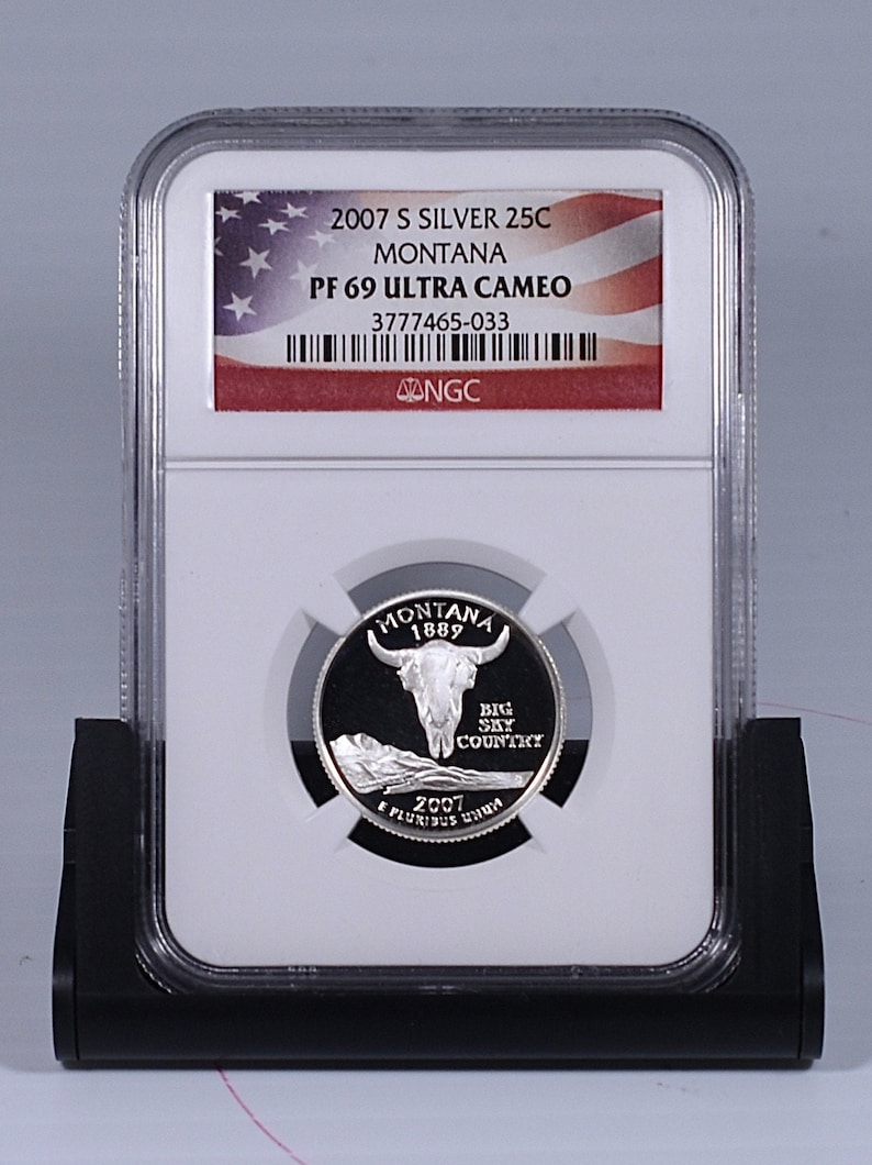 The Coin Standard, Collapsible Numismatic Coin Display Holder Fits PCGS