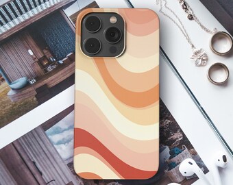 Retro 80s 90s Groovy Retro Aesthetic Boho Abstract Hippie Inspired Y2K Phone Case iPhone 13 Case 12 Case 11 Case 13 Pro Max Case 12 Pro Case