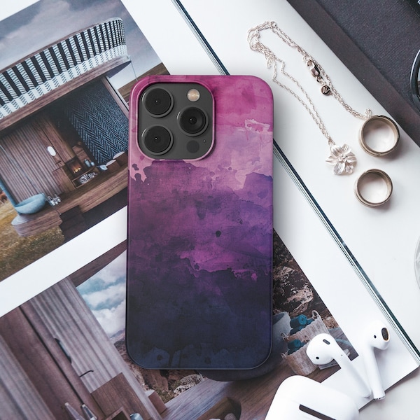 Purple iPhone Case, iPhone 14 Case, iPhone 13 Case, iPhone 12 Case, Purple Phone Case, iPhone 11 Pro Case, iPhone 15 Case