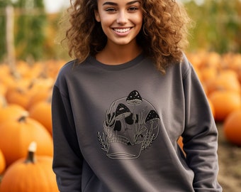 Bluza Comfort Colors Skull Halloween