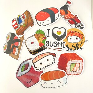 Stickers Japonais Sushi - Osushi's