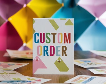 Etsy Custom Order