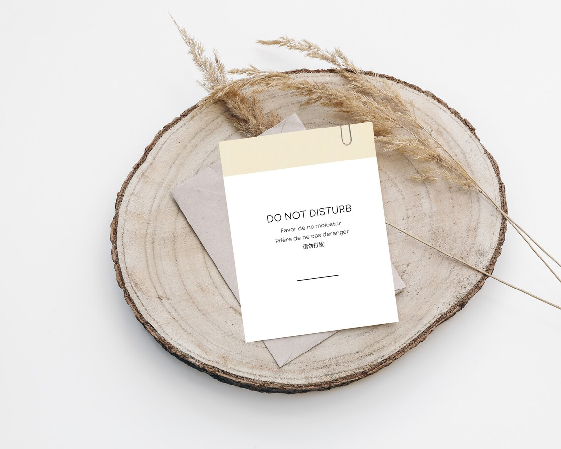 Do Not Disturb Sign Printable Office Door Sign Instant Download Sign