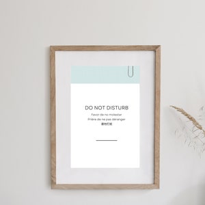 Do Not Disturb Sign For Office Printable