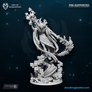 Void Avatar - Shard - Modèle unique, Miniature de table - D&D - Wargaming - Grimdark - OnePageRules - SciFi - Impression 3D