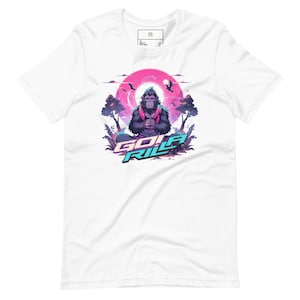 Gorilla Graphic T-Shirt: Unisex Animal Lover Tee