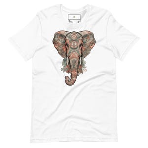 Elephant T-Shirt, Unisex Wildlife Graphic Tee, Animal Lover Gift, Nature-Inspired Shirt, Eco-Friendly Casual Wear