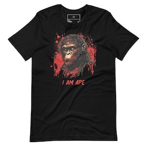 I Am Ape T-Shirt: Unisex Gorilla Graphic Tee