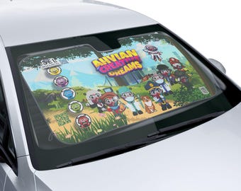 アニメ車用サンシェード、UVカット、漫画風 - Etsy 日本