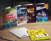 Multi-Design Greeting Cards (5-Pack)