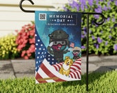 Garden & House Banner - Memorial Day