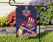 Garden & House Banner - 4th July