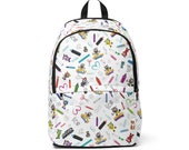 Unisex Fabric Backpack