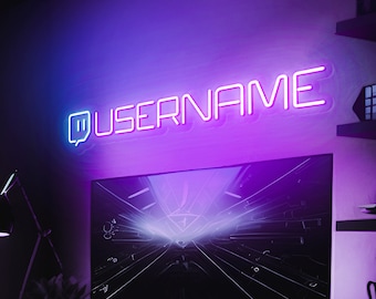 Custom Gamer Neon Sign, Game Room Light Up Decor Gift for Him