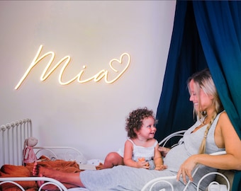 Custom Baby Name Neon Sign, Nursery Decor, LED Light