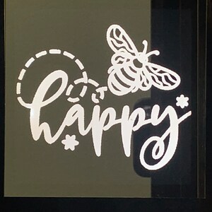 Mirrored light box (bee happy)