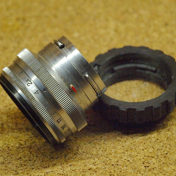 CONTAX RF (Contax KIEV, Nikon S) adapter to M39.