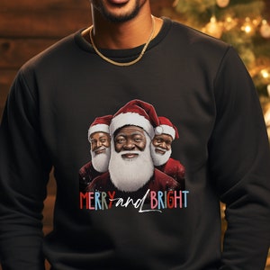 Black Xmas Sweater Etsy