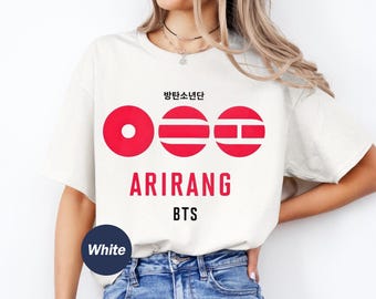 BTS Arirang Concert Shirt: Army Merch Fan Gift Tee
