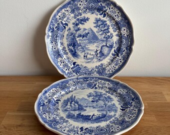 ビレロイ＆ボッホ ブルゲンランドブルー ディナープレート2枚セット
