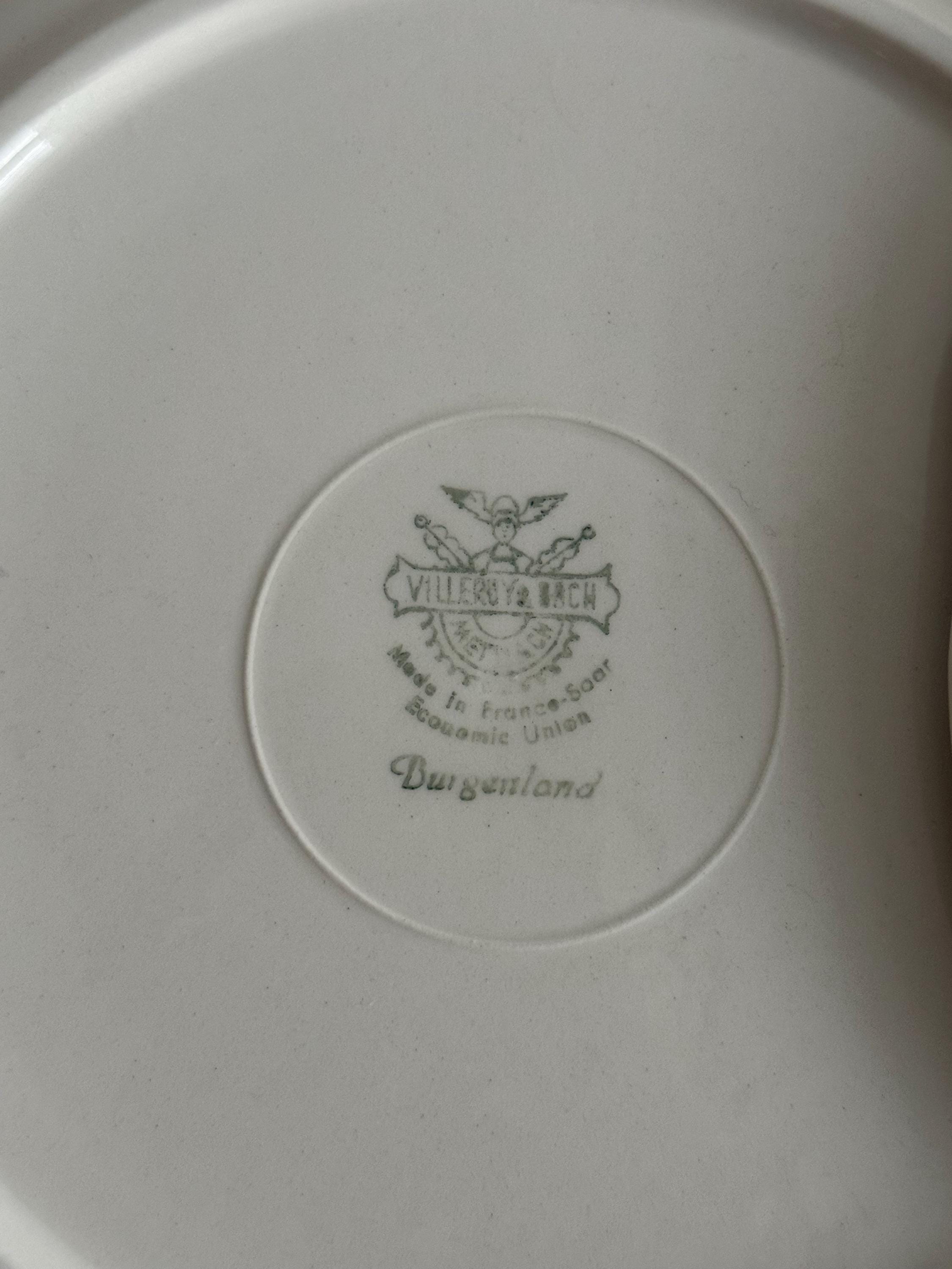 ビレロイ＆ボッホ ブルゲンランドブルー ディナープレート2枚セット