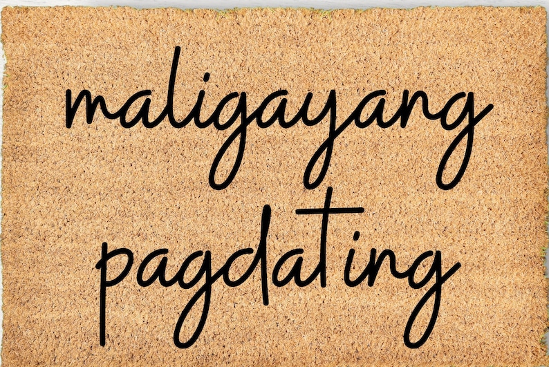 Custom Personalized Tagalog Filipino Philippines Small Large