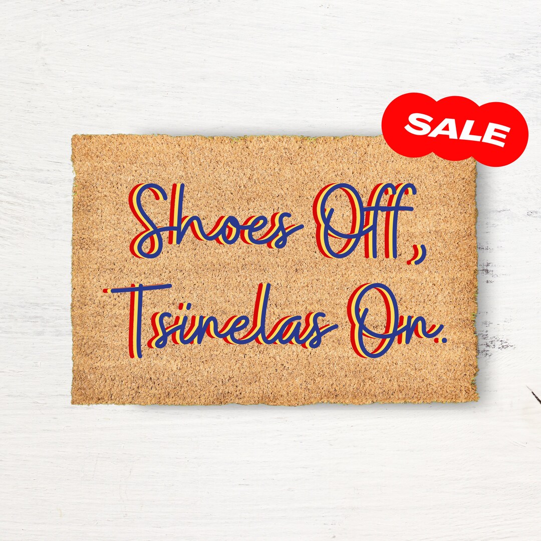 Custom Personalized Tagalog Filipino Doormat Philippines Flag