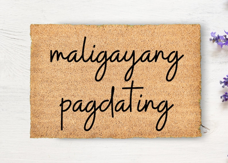 Custom Personalized Tagalog Filipino Philippines Small Large