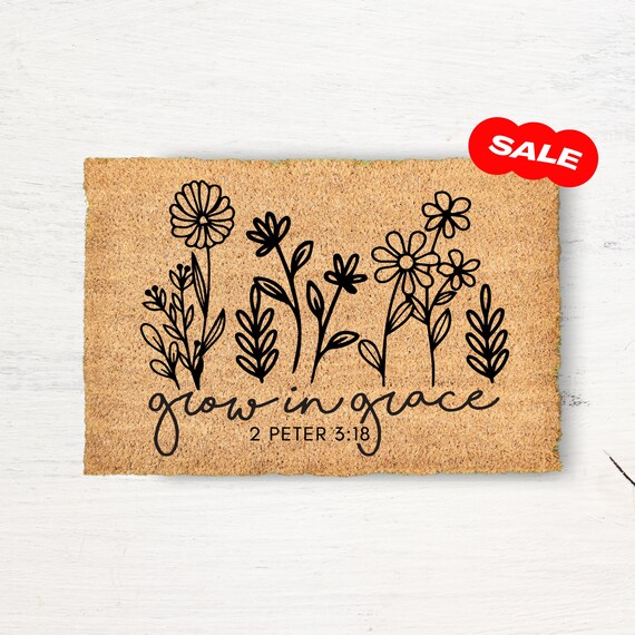Grow with Grace {Door Mat} Grow with Grace {Door Mat}