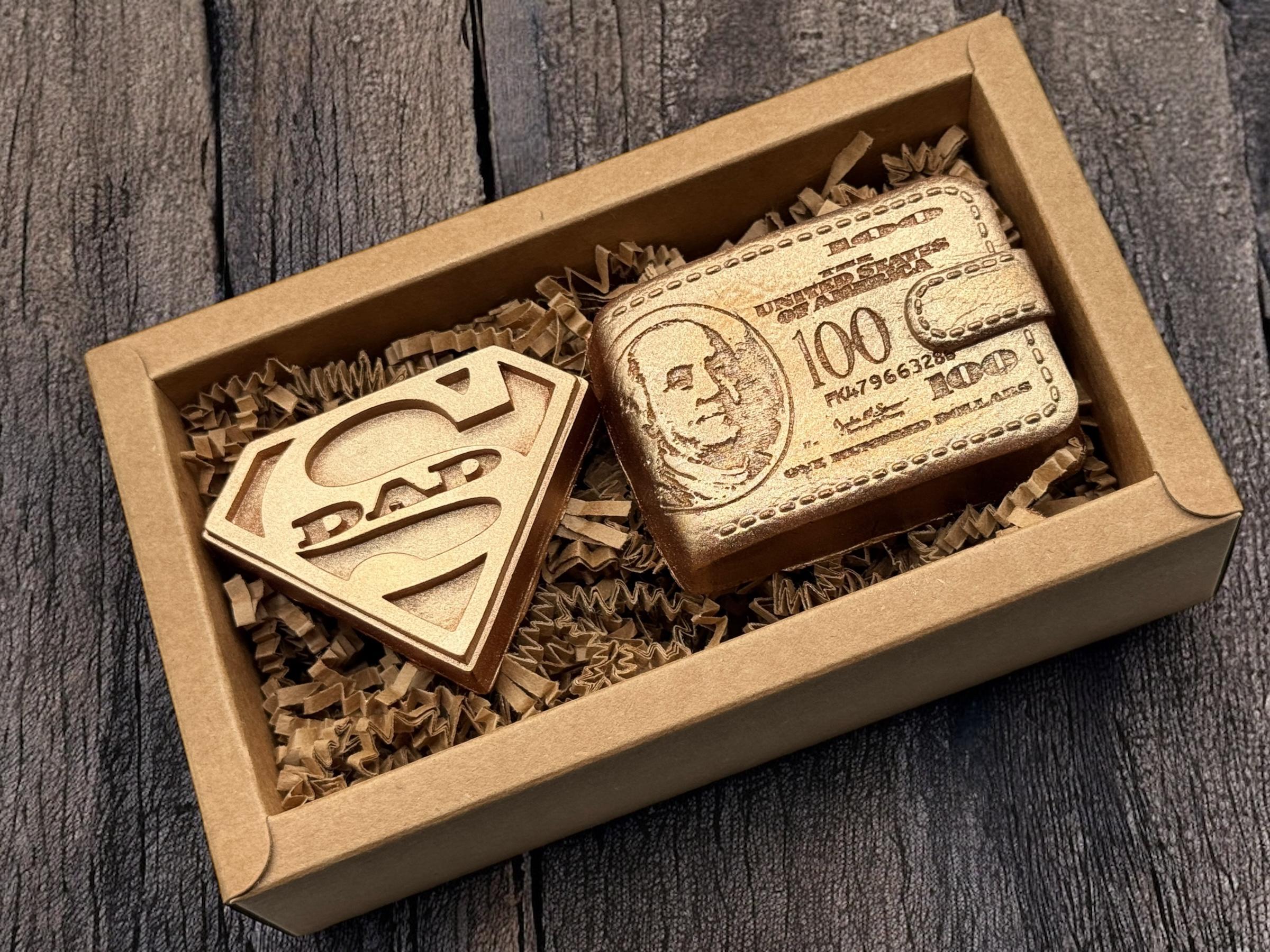 Happy Father’s Day Soap Gift Set – SUV, Heart & Money Bar – Fun Gift ...