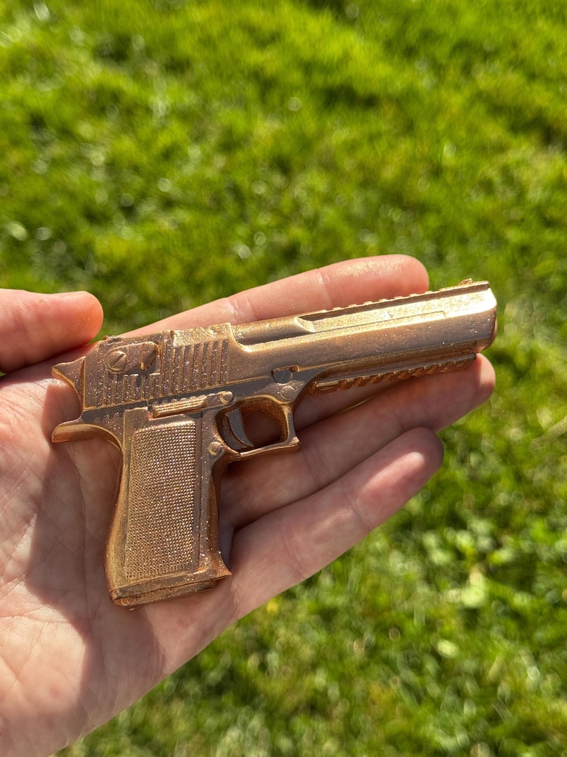 Father’s Day Gift for Dad – Funny Gold Soap Gun Gift Box with Heart – Unique Gift from Daughter, Wife, or Son – Ships Fast from USA image 10