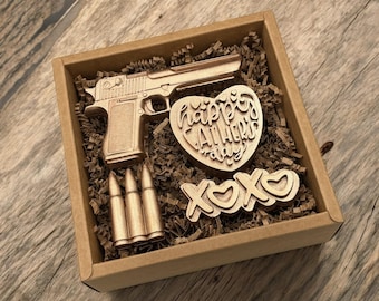 Father’s Day Gift for Dad, Gun Soap Gift Box, Tactical Soap Set, Funny Gift for Him, Military Dad Gift