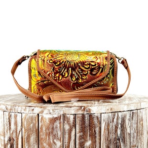 Cartera Mexicana- Bolso de mano mexicano con herramientas- Bolso artesanal- Bandolera de cuero- Bolsa Artesanal- Bolsa de Piel Mexicana- Bolsa de Cuero