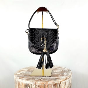 Crossbody Tooled Purse-Leather Handbag-Mexican Leather Purse-Hand Tooled Purse-Bolsa Mexicana de Piel-Bolsa Artesanal-Bolsa de cuero