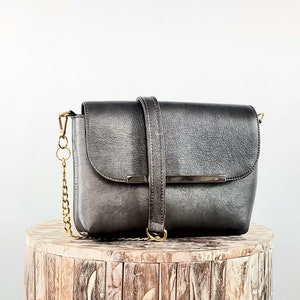 Leather Purse-Crossbody bag-Artisanal Bag-Mexican handbag-Leather handbag-Bolsa Mexicana-Bolsa de Cuero- Bolsa de Piel Artesanal Mexicana